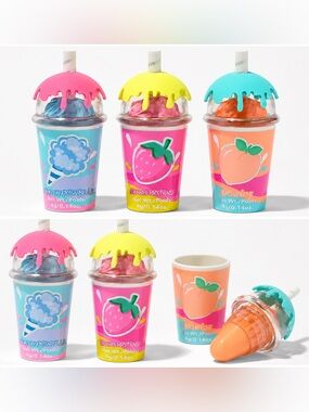 Claire’s Sweet Treats Lip Balm Set – Set of 3 flavors- New & Sealed